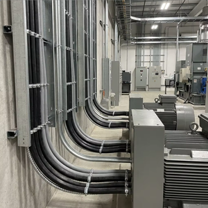 สายเคเบิล VFD สมมาตรประสิทธิภาพสูง โครงสร้าง 3+3 แรงดัน 0.6/1kV ป้องกันคลื่นแม่เหล็กไฟฟ้า พร้อมเกราะป้องกันสองชั้น สำหรับมอเตอร์อินเวอร์เตอร์ปรับความถี่ - Product Image 4