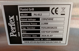 <span class=keywords><strong>Grill</strong></span> à <span class=keywords><strong>panini</strong></span> professionnel Deep <span class=keywords><strong>Grill</strong></span> Mark All-Groove 2400W, presse à sandwich PG-812 - Product Image 2