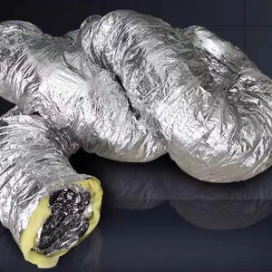 Pièces de systèmes de CVC d'école d'hôpital <span class=keywords><strong>tuyau</strong></span> d'air d'échappement de conduit Flexible <span class=keywords><strong>isolé</strong></span> par feuille d'aluminium d'isolation thermique pour des systèmes - Product Image 3