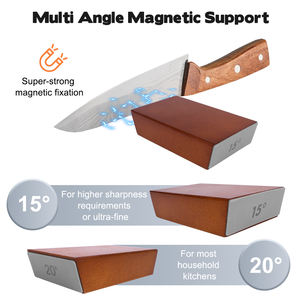 Yun Usine Meilleure Vente Rouleau En Acier Magnétique Pierre À Aiguiser Couteau Ensemble <span class=keywords><strong>Diamant</strong></span> En Céramique Roulant Couteau Aiguiseur pour Cuisine - Product Image 2