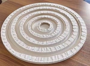 Set di Tele Tonde Stirate di Varie Dimensioni per Artisti, Tele Circolari Personalizzate per Disegno - Product Image 2