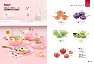 Promoción personalizada Moda Verde manzana forma utensilios de cocina revestimiento antiadherente cocina para cocina interior - Product Image 6