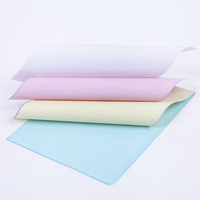 Papier autocopiant continu A4 d'ordinateur rame 95x11 pouces bureau de 2 plis imprimant le papier autocopiant de NCR