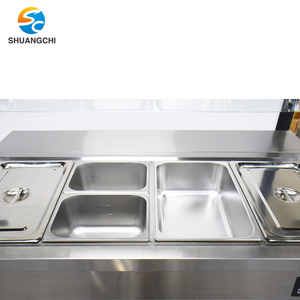 Camion di cibo elettrico in acciaio inossidabile a pavimento Bain Marie forniture per <span class=keywords><strong>Hotel</strong></span> e ristoranti - Product Image 5