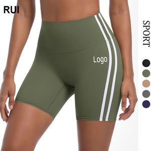 Ruiquwin กางเกงขาสั้นสำหรับเล่นโยคะของผู้หญิงกางเกงขาสั้นรัดรูปแห้งเร็วสำหรับวิ่งกีฬาฟิตเนส - Product Image 1