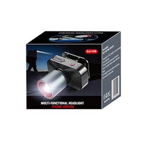 Lampe frontale <span class=keywords><strong>LED</strong></span> puissante et zoomable, étanche, rechargeable, avec batterie haute capacité et mise au point variable pour le <span class=keywords><strong>travail</strong></span> en extérieur - Product Image 6
