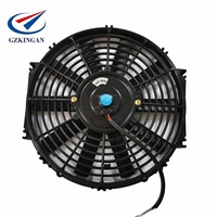 Nouveau ventilateur de radiateur électrique universel 12'' DC 12V 80W/120W certifié CE pour système de refroidissement automobile
