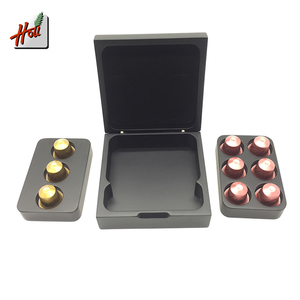 Caja de Madera de Lujo para Cápsulas de Café <span class=keywords><strong>Nespresso</strong></span>, Ideal para Regalo - Product Image 1