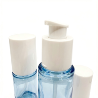 Flacon pompe airless de voyage 30ml 50ml en PET rechargeable pour sérum et parfum – Emballage cosmétique portable