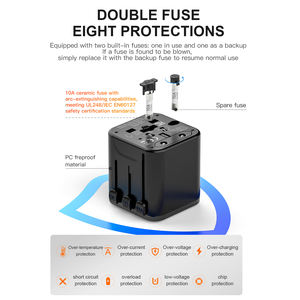 מתאם נסיעות מטען מהיר ברחבי העולם מטען נסיעות מתאם מהיר בעולם קטן - Product Image 4