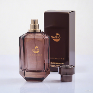 زجاجة عطر زجاجية فريدة بشكل ثماني الزوايا بسعة 30/50/100 مل بسعر الجملة مع صندوق بتصميم مخصص - Product Image 3