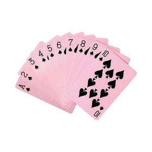 Carta d'arte personalizzata da 300gsm stampa bordi oro quattro carte da gioco Joker 4 colori - Product Image 5