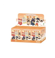 2026 Neu Original Echt POPMART RIIZE Velvet Cute Friend Serie PVC-Puppe Blindbox Süßer Puppenanhänger Kreatives Geschenk 6 Stk./Set