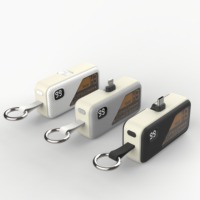 Mini station d'alimentation portable 22,5W à charge rapide 3000mAh 5000mAh, batterie externe 10W avec prise, chargeur de voyage pour téléphone