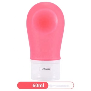 Juego de Botellas de Viaje de Silicona con Ventosa, 37ml/60ml/89ml, Capacidad Personalizada, a Prueba de Fugas, para Champú, Loción, Pelucas y Cuidado Facial - Product Image 4