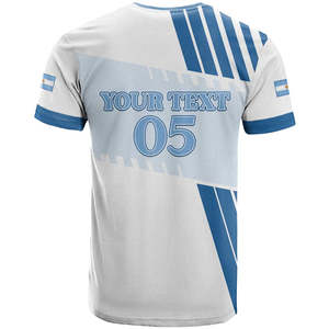<span class=keywords><strong>Camiseta</strong></span> Deportiva de Fútbol de la Selección Nacional de <span class=keywords><strong>Argentina</strong></span> con Estampado Completo, <span class=keywords><strong>Camiseta</strong></span> Deportiva Transpirable de Secado Rápido de Manga Corta para Hombre - Product Image 2