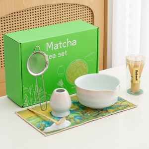 Batidor de té <span class=keywords><strong>Matcha</strong></span> de 4 a 10 piezas <span class=keywords><strong>con</strong></span> logotipo personalizado, tazón de té <span class=keywords><strong>Matcha</strong></span> japonés, batidor de pie <span class=keywords><strong>Matcha</strong></span> Oem <span class=keywords><strong>con</strong></span> caja de regalo - Product Image 3