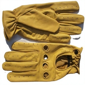 Qualité supérieure, couleur personnalisée, nouveau style, cuir de vachette, style rétro, respirant, compatible écran tactile, détection par aiguille, sans doublure, sportif - Product Image 1