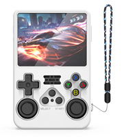 Étui absorbant les chocs en silicone, housse de protection anti-rayures, cordon, housse souple, housse de protection pour console de jeu R36S