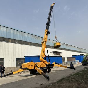 EPA 엔진14톤 중국산 스파이더 자주식 유압식 전동 트랙형 스파이더 크레인 (플라이 지브 포함) - Product Image 4