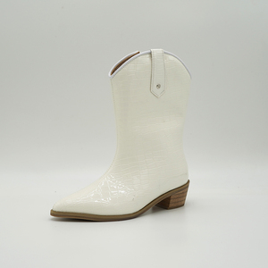 Bottes de <span class=keywords><strong>cowboy</strong></span> pour enfant, personnalisées, à bout pointu, hauteur genou, style western, vente en gros, chaussures plates décontractées pour enfants - Product Image 3