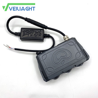 Nouveau phare de remplacement 90W en vente, phare LED rectangulaire avec lentille de projecteur, phares personnalisables IP67 R24X3