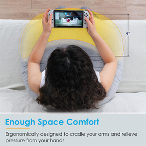 Coussin de <span class=keywords><strong>lecture</strong></span> standard pour lit, en mousse à mémoire de forme, pour lire et se reposer en position assise - Product Image 3
