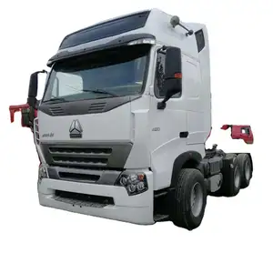 Chất lượng cao sử dụng sinotruck HOWO A7 máy kéo xe tải 6x4 380hp antilock hệ thống phanh giá rẻ trên bán