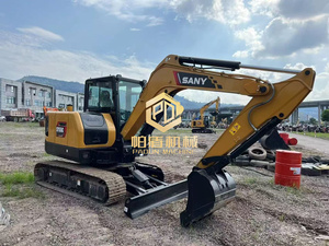 Excavadora pequeña Sany SY55c original china barata de 5.5 toneladas con pala, excavadora Sany 55 de segunda mano - Product Image 2