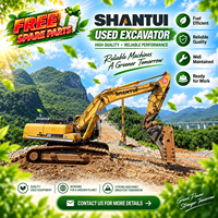 Excavator Crawler Hidrolik Shantui SE390LC-9W 38 Ton Bekas, Termasuk Suku Cadang Gratis untuk Pekerjaan Proyek Pertambangan dan Pemindahan Tanah