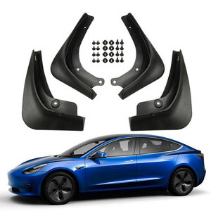 Guardabarros para Tesla Model 3 2016-2020, protectores de plástico contra el polvo para ruedas delanteras y traseras - Product Image 3