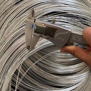 GI acero al carbono precio bajo alta calidad BWG 20 21 22 GI Alambre de Unión plata galvanizado QUNKUN 2mm alambre galvanizado - Product Image 5