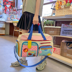 轻质大容量健身运动包高品质防水运动帆布户外旅行手提包耐用干湿 - Product Image 4