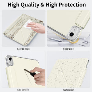 Kenke Premium a prueba de golpes funda magnética transparente para iPad Auto Sleep Wake Case con portalápices incorporado para iPad 10 10,9 pulgadas - Product Image 6