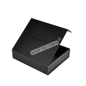 Custom White and Black Rigid Magnetic <b>Box</b> <b>Book</b> Shaped <b>Box</b> for Gift Packaging and Gold Foil Logo Support Color Customization - Product Image 5