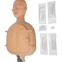 Simulador de RCP Inflable KyrenMed, Maniquí de Entrenamiento de RCP Portátil Mini, Modelo de Reanimación Cardiopulmonar