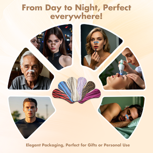 Cerotti Nasali Neri per Russare - Extra Forti, Adesivo Resistente all'Olio, Discreti e Sicuri per Uso Notturno Continuo - Product Image 6