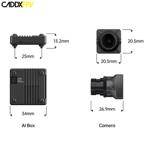 कैडक्स इन्फ्रा v2 ai fpv कैमरा, 1500tvl <span class=keywords><strong>2</strong></span>.8mm लेंस, 4:3/16:9 ntsc/Pal स्विचबल, fpv ड्रोन के लिए कम प्रकाश वीडियो संचरण - Product Image 5
