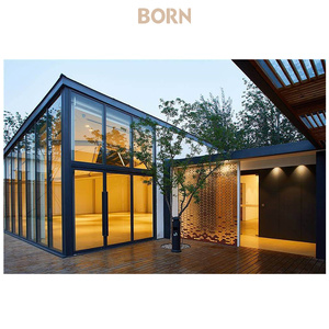 Jardin d'hiver balcon usine gartenhaus maison d'été <span class=keywords><strong>kit</strong></span> saisonnier entrée <span class=keywords><strong>en</strong></span> <span class=keywords><strong>aluminium</strong></span> trempé transition arc <span class=keywords><strong>pool</strong></span> <span class=keywords><strong>house</strong></span> - Product Image 2