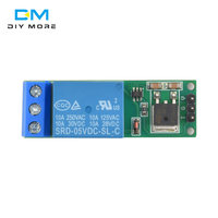 Modul Relai 1 Saluran 6-24V Flip-Flop Latch Relay Bistable Self-locking Low Pulse Trigger Module