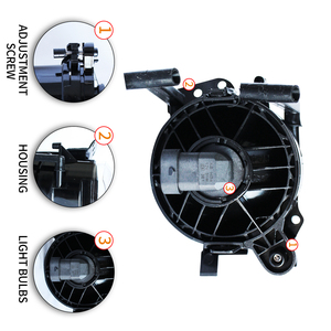 Đèn sương mù lắp ráp cho 2004-2010 Bmw 5 Series E60 E61, 525i 525xi 528i 528xi 530i 530xi 535i 535xi 545i 550i; 1 cặp - Product Image 5