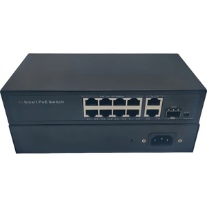 <span class=keywords><strong>Switch</strong></span> POE Gigabit 10/100/1000Mbps Direttamente dalla Fabbrica, 4/8/16/24 Porte, <span class=keywords><strong>Switch</strong></span> <span class=keywords><strong>Ethernet</strong></span> POE 48V RJ45 per CCTV e PC 30 - Product Image 2