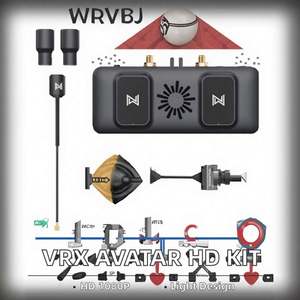 Kit récepteur FPV Walksnail VRX Avatar HD 1S/6S pour accessoires de drones, récepteur 1080P, unité aérienne 1S (caméra 14 mm) - Product Image 2