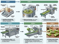 Barres protéinées au matcha, mini-carrés énergétiques, quinoa, cassis, pour adultes