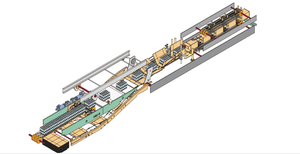 Machine <span class=keywords><strong>d</strong></span>'emballage automatique en papier pneumatique PLC pour boissons gazeuses et eau minérale, emballage <span class=keywords><strong>autour</strong></span> de la boîte, B500 - Product Image 5