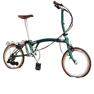 จักรยานพับได้ขนาด 16 นิ้ว 9 สปีด รุ่น BOB A6 Mintparts โครงอะลูมิเนียมอัลลอยด์ 3 ตอน พับได้ น้ำหนักเบา จักรยานพับขนาดเล็ก - Product Image 5