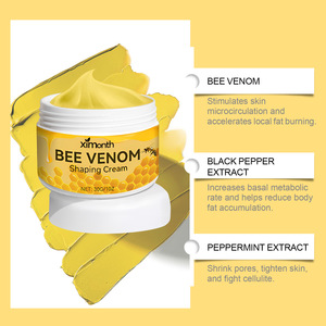 Crema de Veneno de Abeja Herbal Vegana Natural Orgánica, Anticelulitis, Quema Grasa Abdominal y de Cintura, Blanqueadora, Detoxificante, Adelgazante, Minerales OEM - Product Image 2