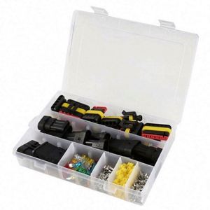 Không thấm nước xe tự động điện dây nối cắm Kit 1-6 Pin cách + Lưỡi Cầu Chì - Product Image 3