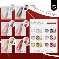 Beau Color Factory Nouveauté 6 couleurs Vernis Gel UV Effet Œil de Chat Platine Magnétique Sans TPO/HEMA OEM