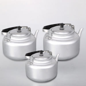 Jade Bird Aluminum Kettle With Lid 3 Sizes For Tea Brewing Water Boiling - Product Image 1